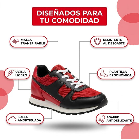 Tenis Ferrary — Anatomía y características del producto