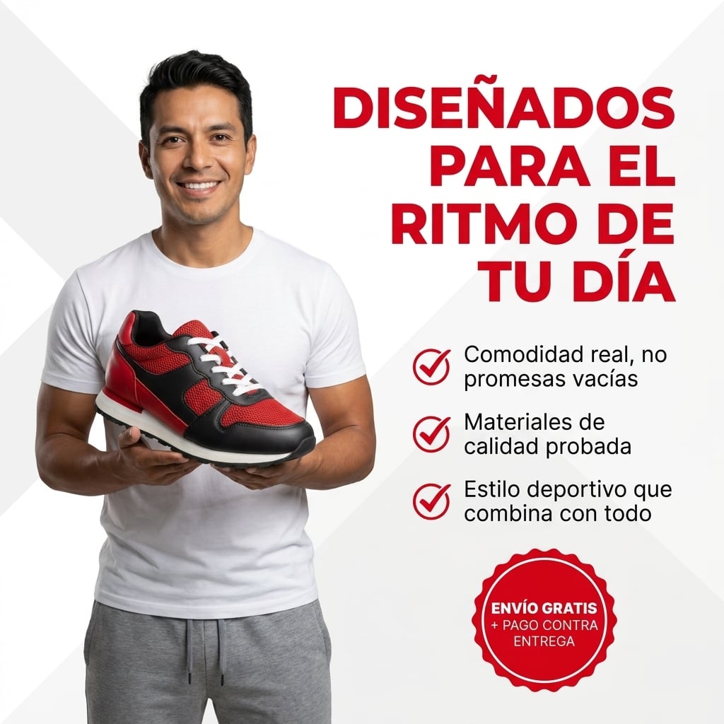 Tenis Ferrary diseñados para el ritmo de tu día
